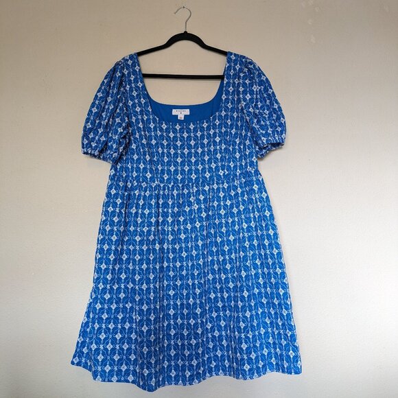 Rhode x Target Embroidered Dress Blue size XXL - Picture 1 of 9